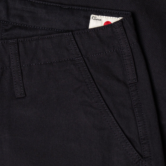 BC-05 LOOSE CHINO 8.5 oz. dark navy chino cloth