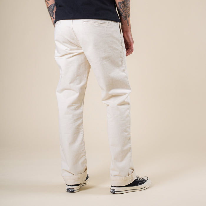 BC-05 LOOSE CHINO 8.5 oz. natural cotton chino cloth