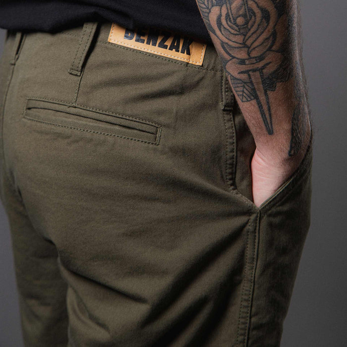 BC-05 LOOSE CHINO 8.5 oz. olive drab chino cloth