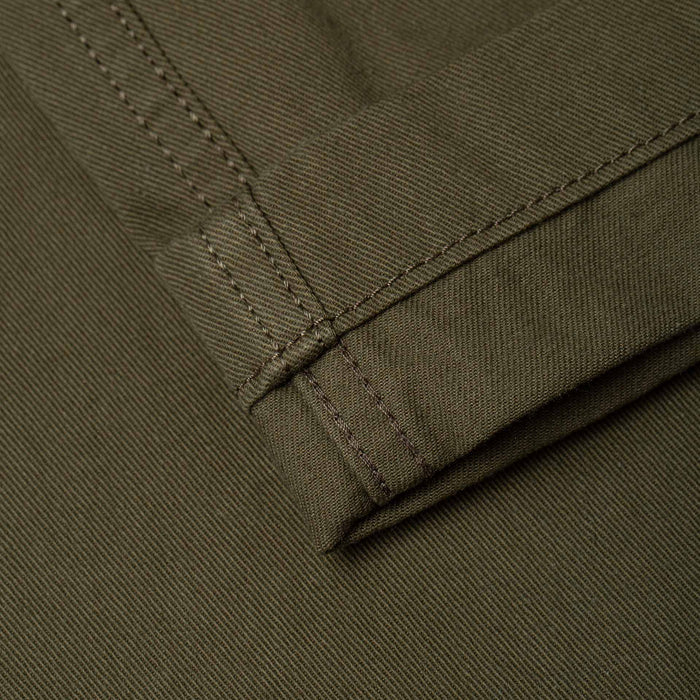 BC-05 LOOSE CHINO 8.5 oz. olive drab chino cloth