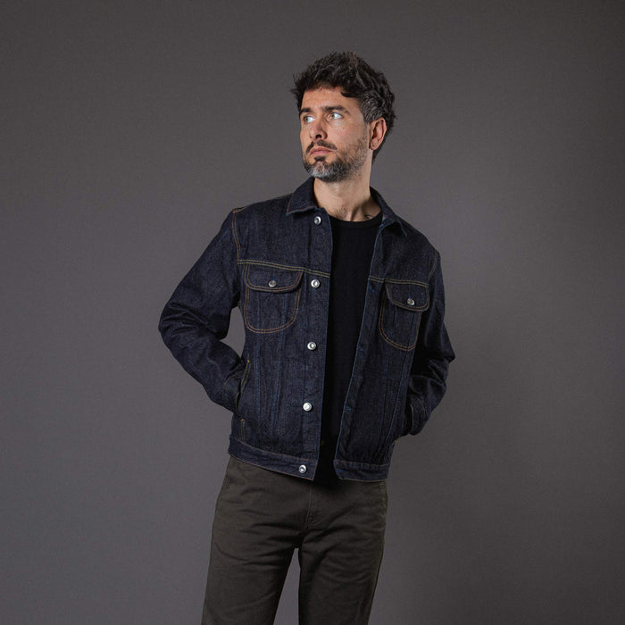 BDJ-05 TRUCKER JACKET O/W 14 oz. forties era selvedge