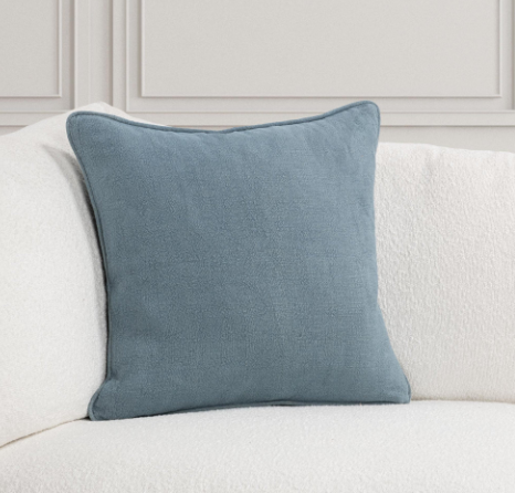 Bedford Linen Pillow Chambray