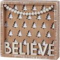 Believe Beaded Sign