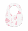 Bib 'Toile de Jouy Pink'