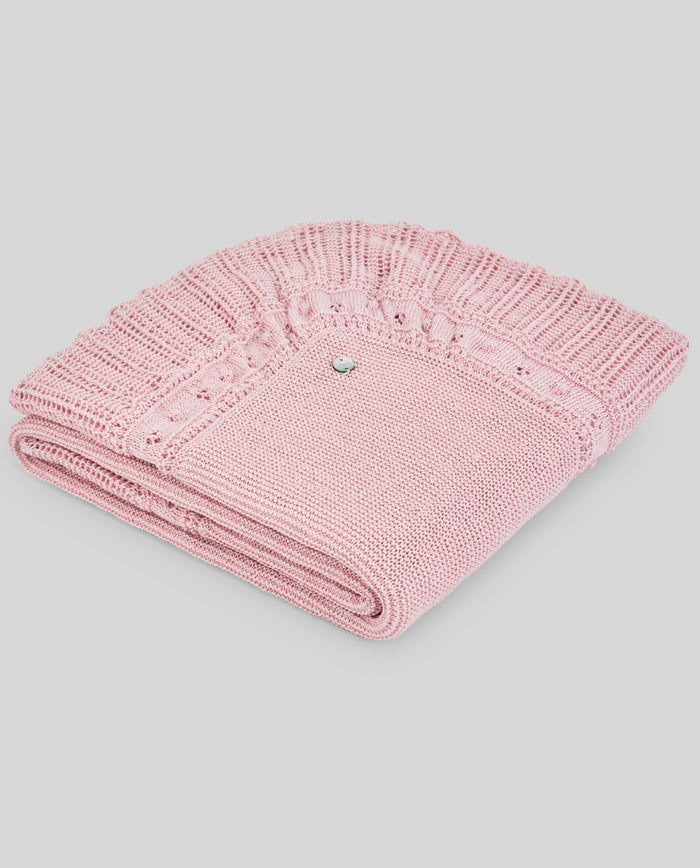 Blanket 'Allegra' Pink
