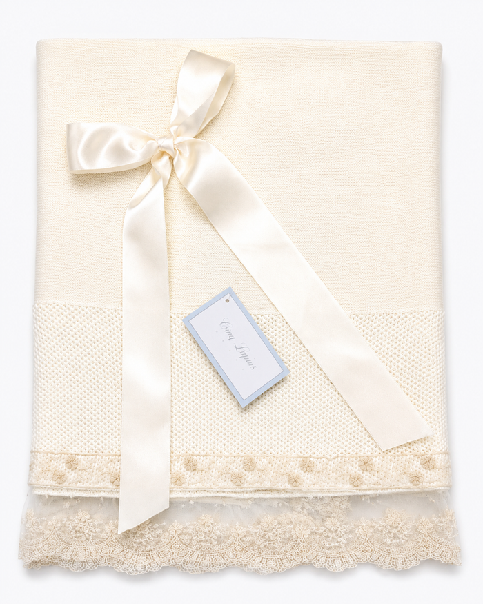 Blanket 'Beatriz' Gold