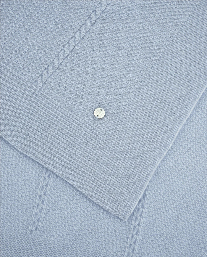 Blanket 'Essentia' Blue
