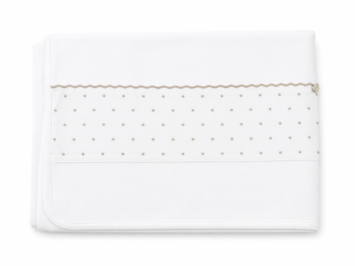 Blanket 'Mini Dots' Khaki