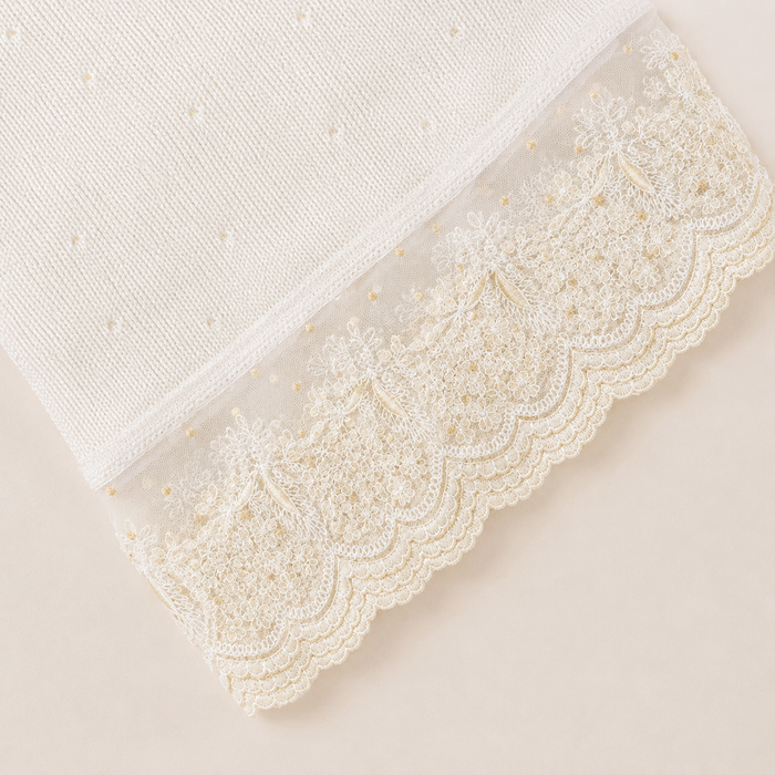 Blanket 'Scallop Ivory'