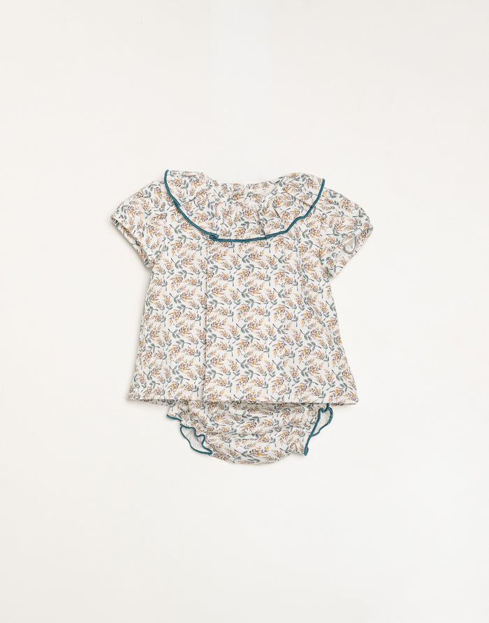 Bloomer Set 'Blue Mustard'