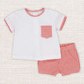 Bloomer Set 'Checkered Fun' Red