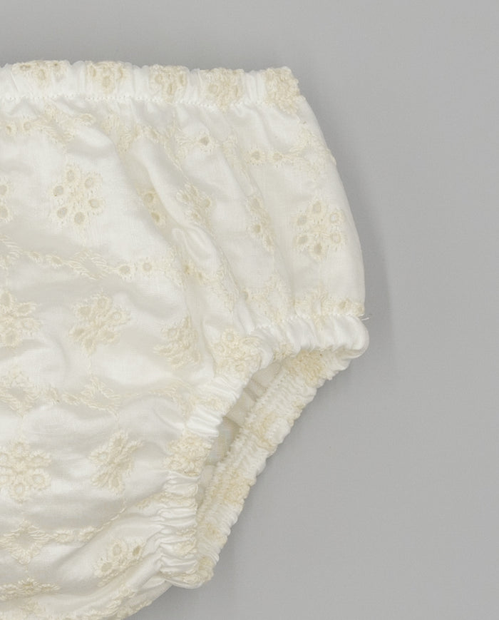 Bloomer Set 'Ecru Linen'- 2pc