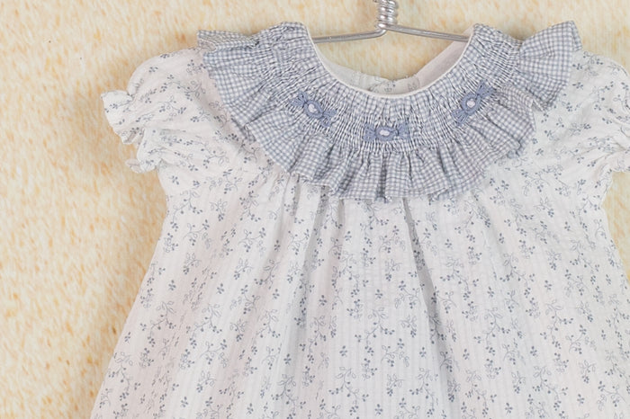 Bloomer Set Flores Azul- 2pc