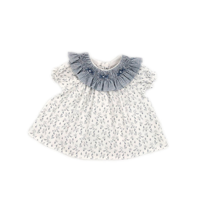 Bloomer Set Flores Azul- 2pc