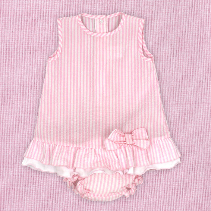 Bloomer Set 'Seersucker Stripes'
