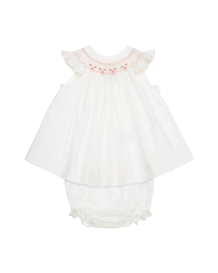 Bloomer Set 'Think Pink' White