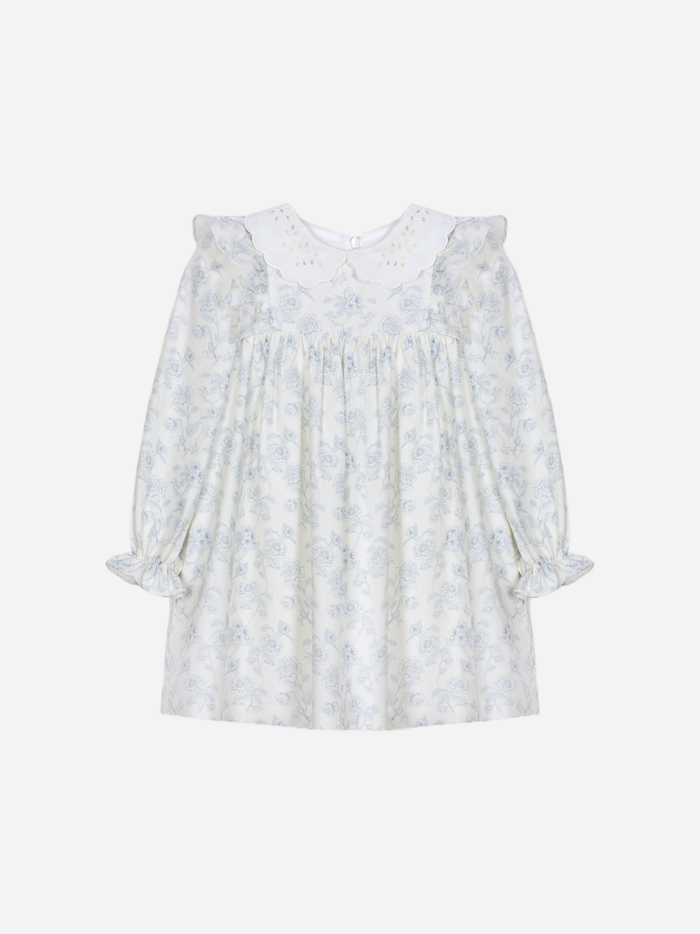 Blue Floral Dress