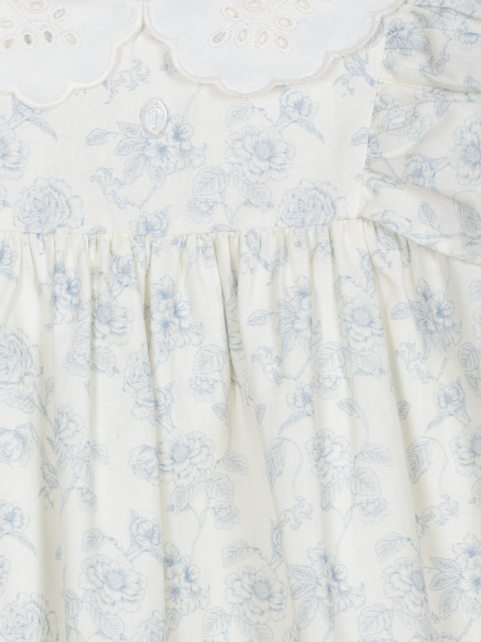 Blue Floral Dress