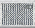 Blue Zig Zag Base Mat