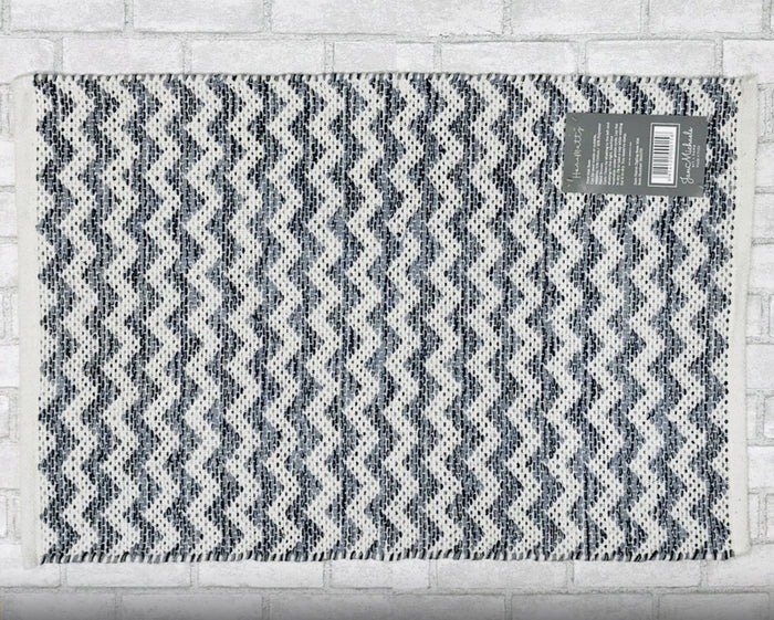 Blue Zig Zag Base Mat