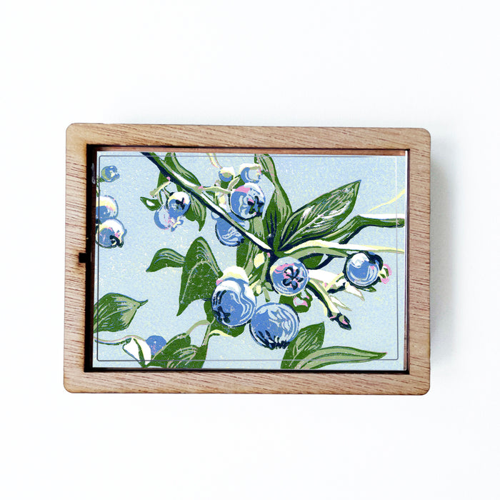Blueberries Magnet