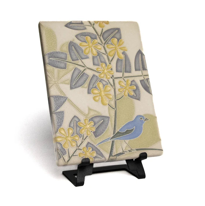 Bluebird – 6x8 art tile