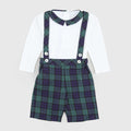 Boy Outfit 'Tartan Green'