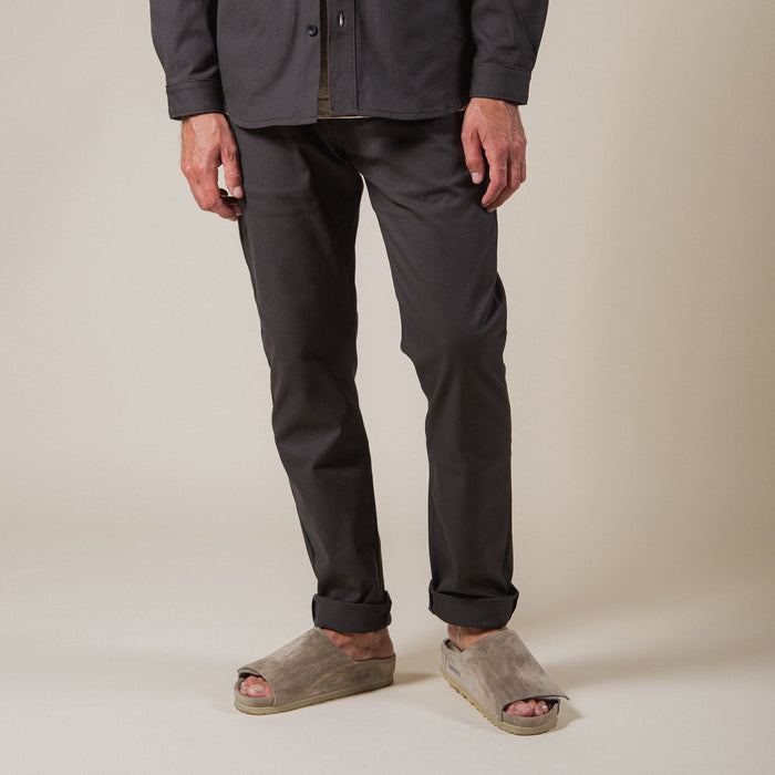 BP-06 SCOUT PANTS 9 oz. slate selvedge duck canvas