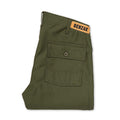 BP-07 LOOSE FATIGUE PANTS 10 oz. olive drab military twill