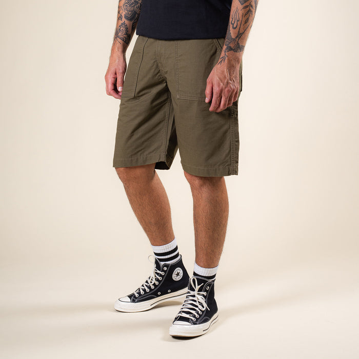 BPS-03 FATIGUE SHORTS 8 oz. olive drab ripstop