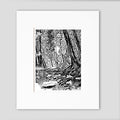 Mackinac Island wall art by Natalia Wohletz of Peninsula Prints titled Brown's Brook.