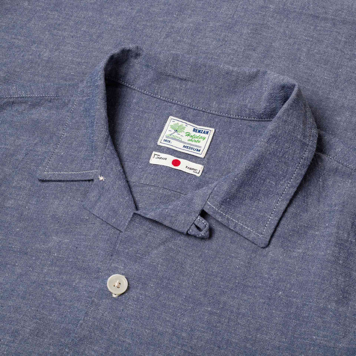BSS-01 HOLIDAY SHIRT 4 oz. natural fibre chambray