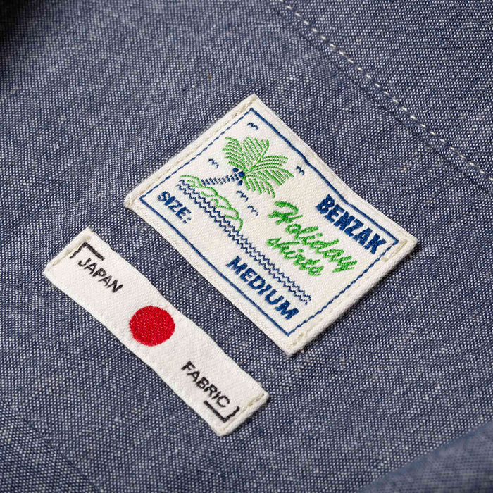 BSS-01 HOLIDAY SHIRT 4 oz. natural fibre chambray