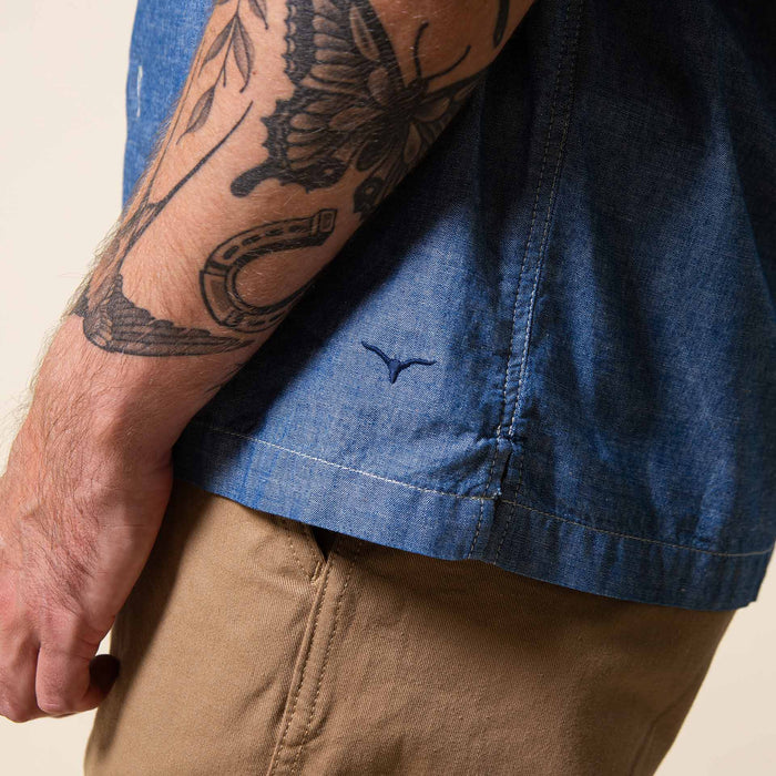BSS-01 HOLIDAY SHIRT 5 oz. vintage indigo chambray