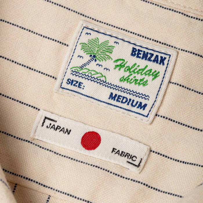 BSS-01 HOLIDAY SHIRT 6 oz. baseball stripe