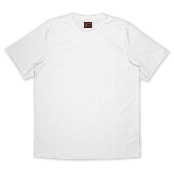 BT-06 GUSSET TEE off white extra heavy jersey