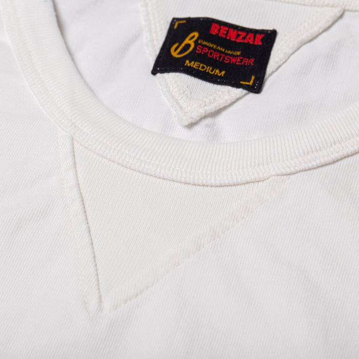 BT-06 GUSSET TEE off white extra heavy jersey
