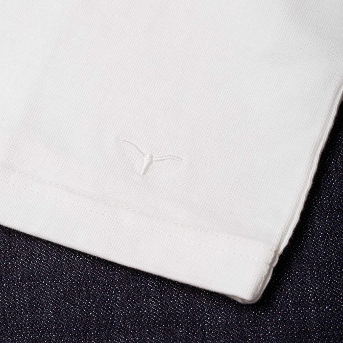 BT-06 GUSSET TEE off white extra heavy jersey
