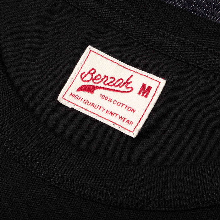 BT-2P TWO-PACK TEE black basic jersey