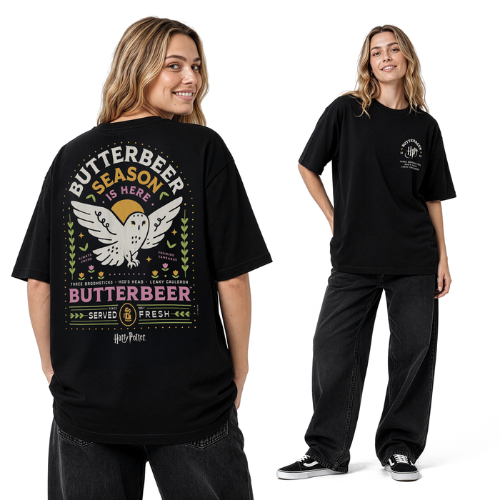 Butterbeer Season Oversize  T-Shirt