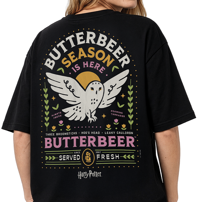 Butterbeer Season Oversize  T-Shirt