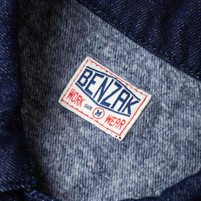BWS-03 MILITARY OVERSHIRT 13.75 oz. brushed denim