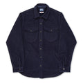 BWS-05 CPO OVERSHIRT 14 oz. dark navy wool mosser