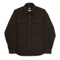 BWS-05 CPO OVERSHIRT 14 oz. forest green wool mosser