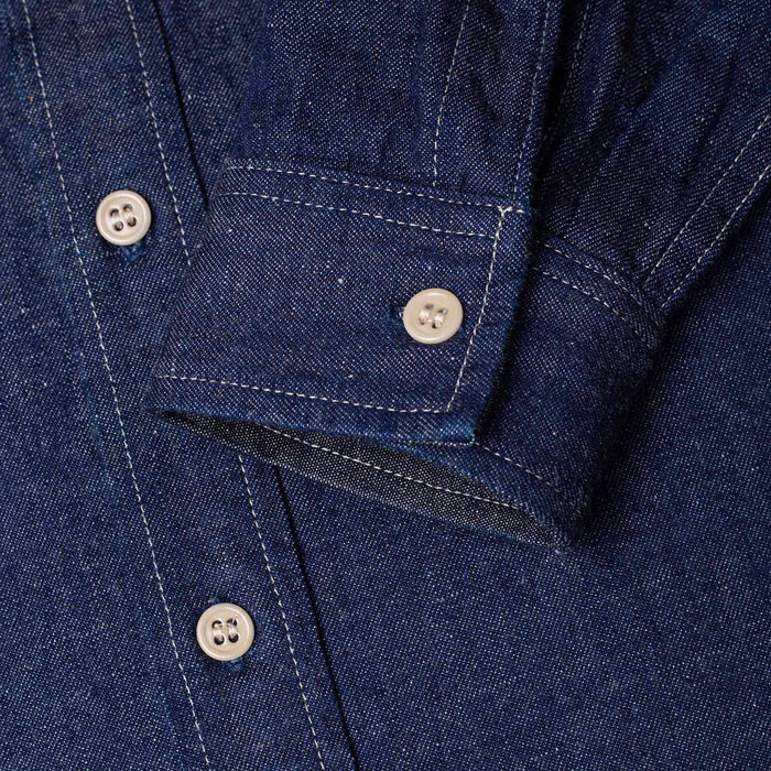 BWS-06 WORKER SHIRT 9.5 oz. union denim