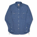 BWS-07 SERVICEMAN SHIRT 5 oz. mid indigo chambray
