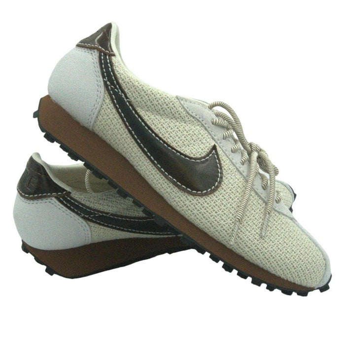Nike Challenger OG retro sneakers in chocolate brown, men's size 11, featuring classic design and Nike branding.