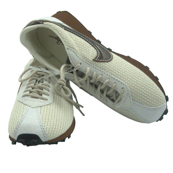 Nike Challenger OG men's retro sneakers in chocolate brown with white accents, size 11, featuring classic Nike design and laces.