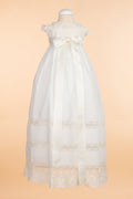 Christening Gown Batista Valencien Doble