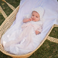 Christening Gown Bow- 2pc